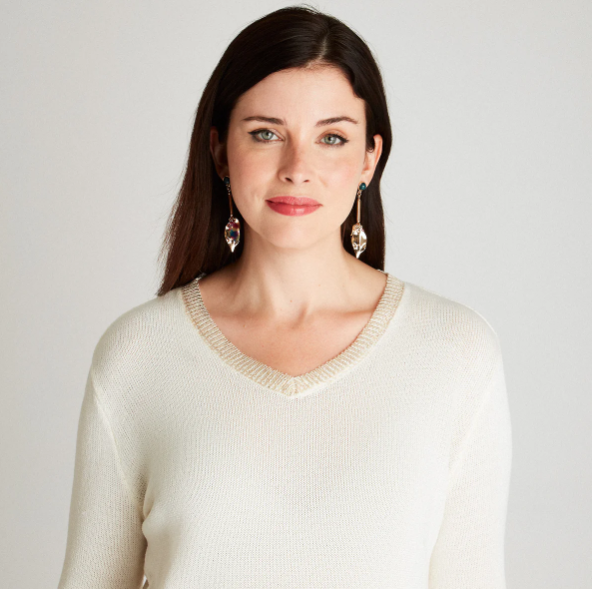SWEATER CRUDO MANGA LARGA