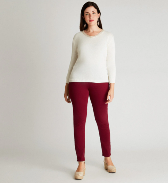 SWEATER CRUDO MANGA LARGA