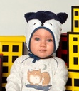 GORRO POLAR PELUCHE BEBE