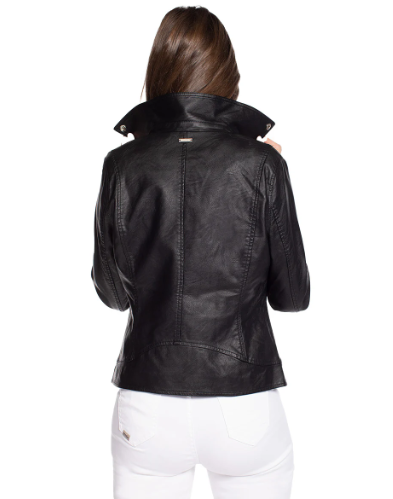 CHAQUETA BIKER ECO CUERO