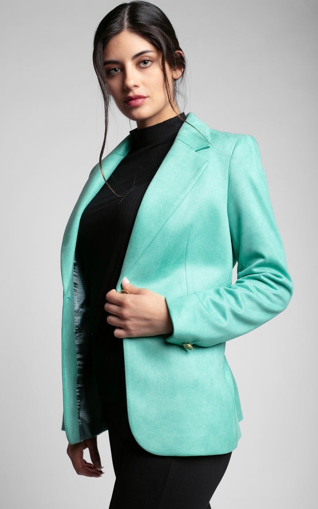 CHAQUETA MENTA