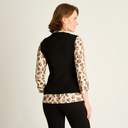 CARDIGAN NEGRO SIN MANGA