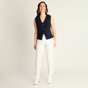 CARDIGAN AZUL SIN MANGA 807504