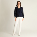 CARDIGAN AZUL SIN MANGA 807504