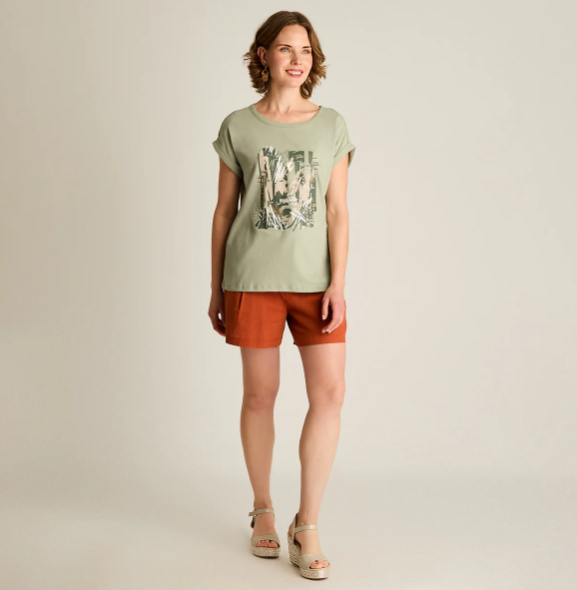 POLERA MENTA MANGA CORTA