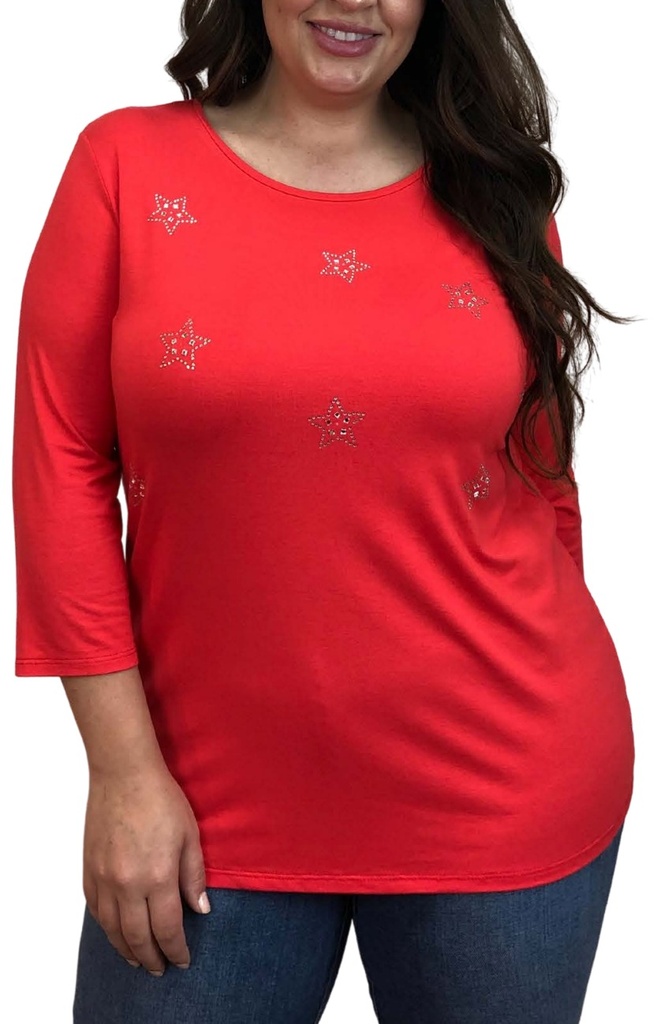 POLERA WOMAN ESTRELLAS