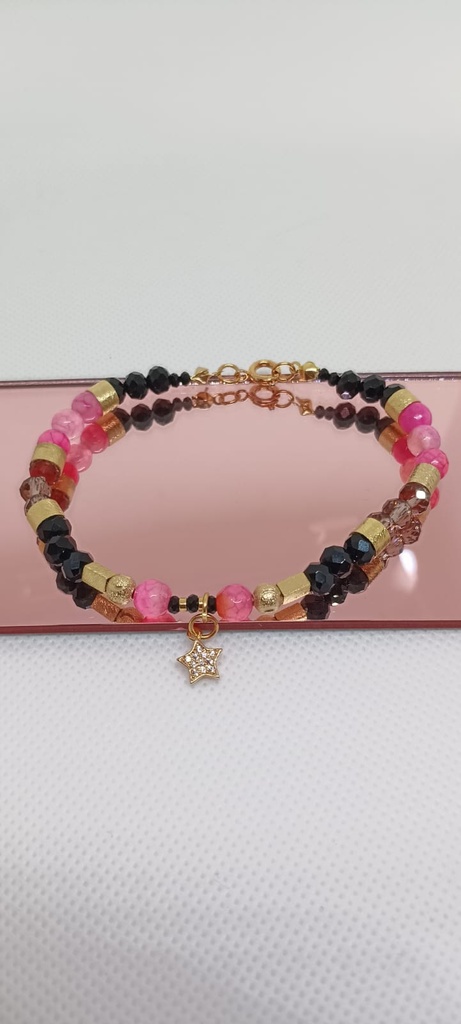 PULSERA BAÑO DE ORO P-26