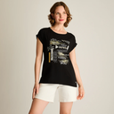 POLERA NEGRA MANGA CORTA