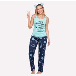 PIJAMA DAMA SISA MENTA 29013