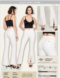 JEANS FLARE AGATA ABERTURA