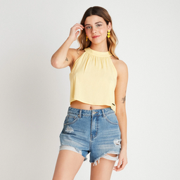 BLUSA SIN MANGAS HALTER