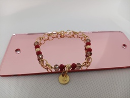 PULSERA BAÑO DE ORO P-23