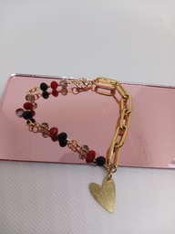 PULSERA BAÑO DE ORO P-24