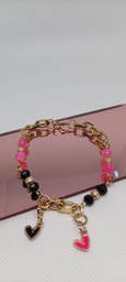 PULSERA BAÑO DE ORO P-27