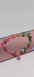 PULSERA BAÑO DE ORO P-28