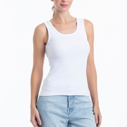 CAMISETA COTTON RIB SIN MANGAS