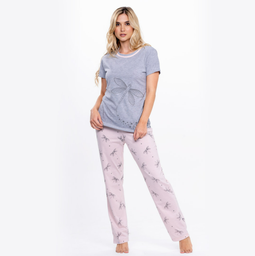 PIJAMA DAMA MANGA CORTA 29116